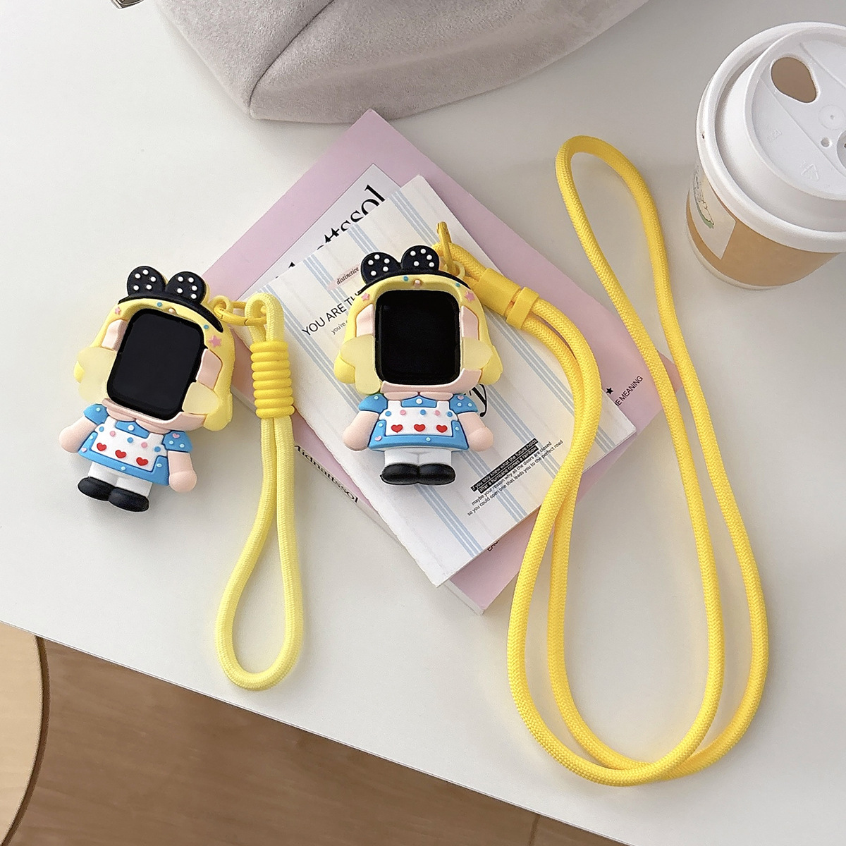 Anime crying doll Apple Apple watch S11/10/9 compatible iWatch Ultra protective case silicone soft