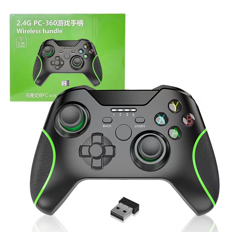 2.4g wireless Android computer controller PC360 PS3 steam dual vibration Black Myth charging game controller