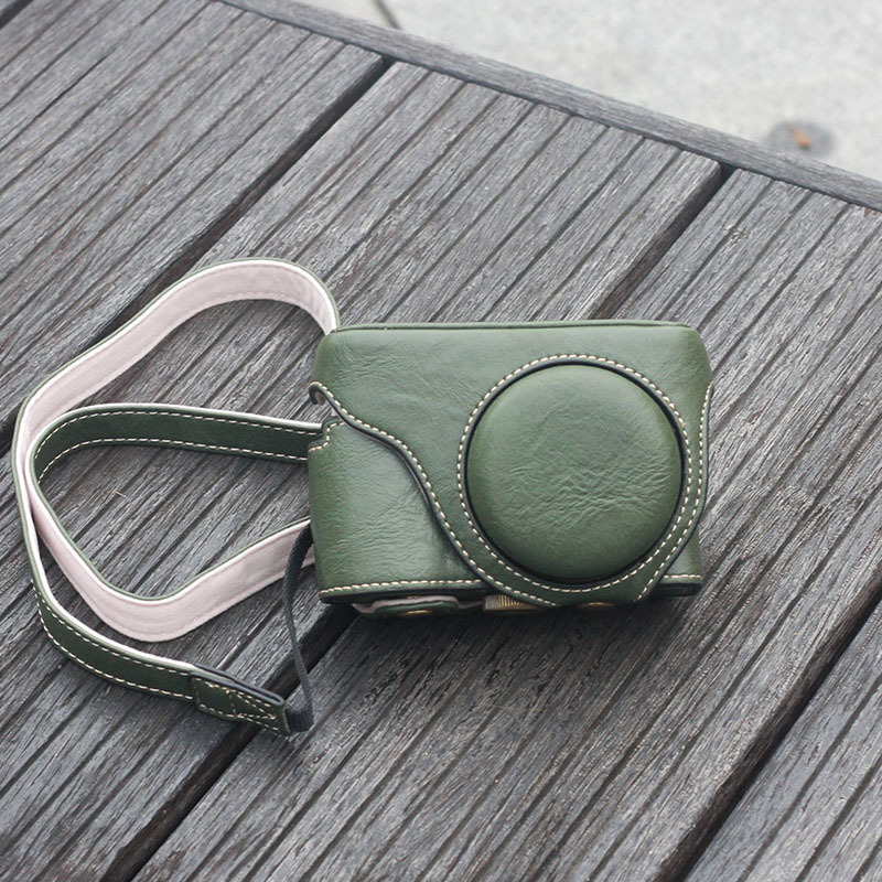 For Panasonic LX10 camera bag ZS99 leather case ZS80 ZS70 protective case TZ99 tz95 zt90 wind