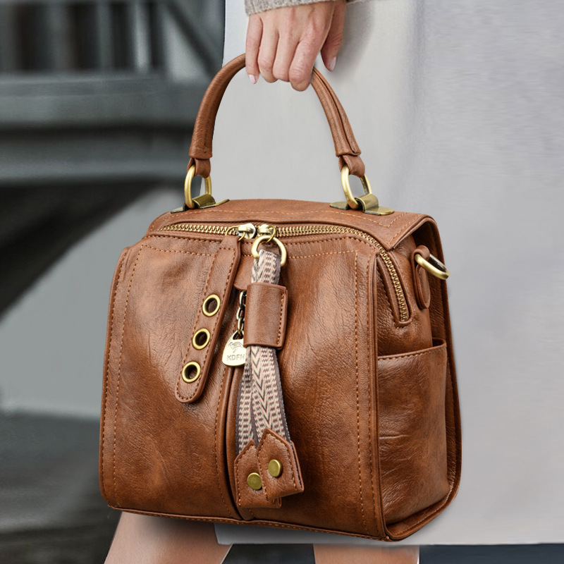Handbag Women's 2024 New Shoulder Crossbody Bag Commuter Women's Bag Bucket Bag