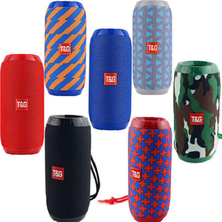 TG117 Waterproof Wireless Bluetooth Portable Speaker with Card Slot, Sports Subwoofer, Bluetooth 5.0