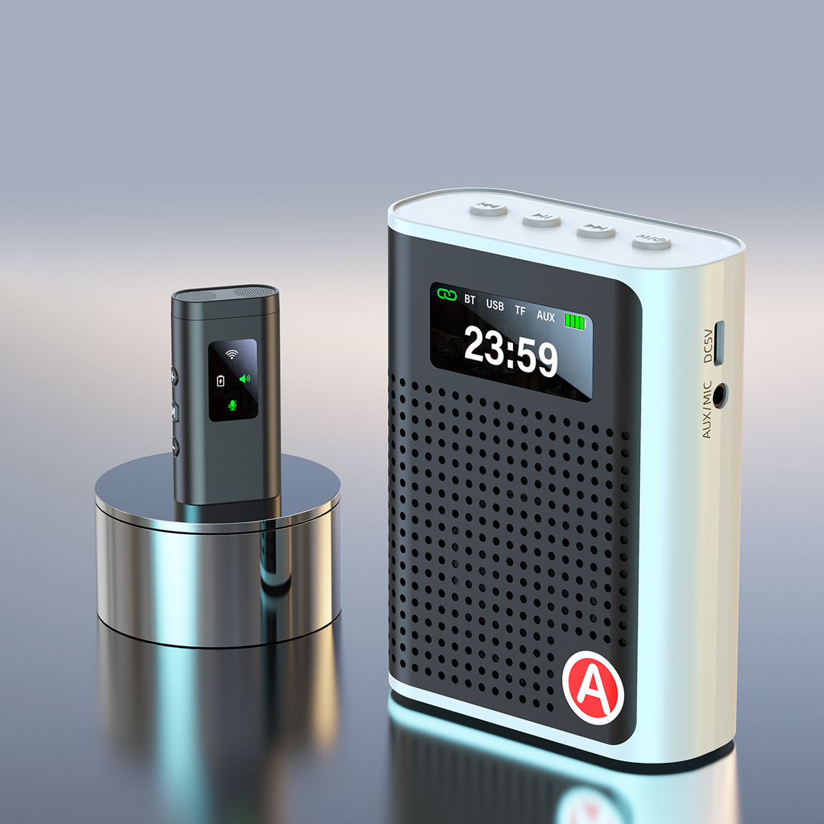 Wireless Amplifier S69 New Private Mold Lavalier Bee Teacher Teacher Special Guide Speaker Anti-Howling