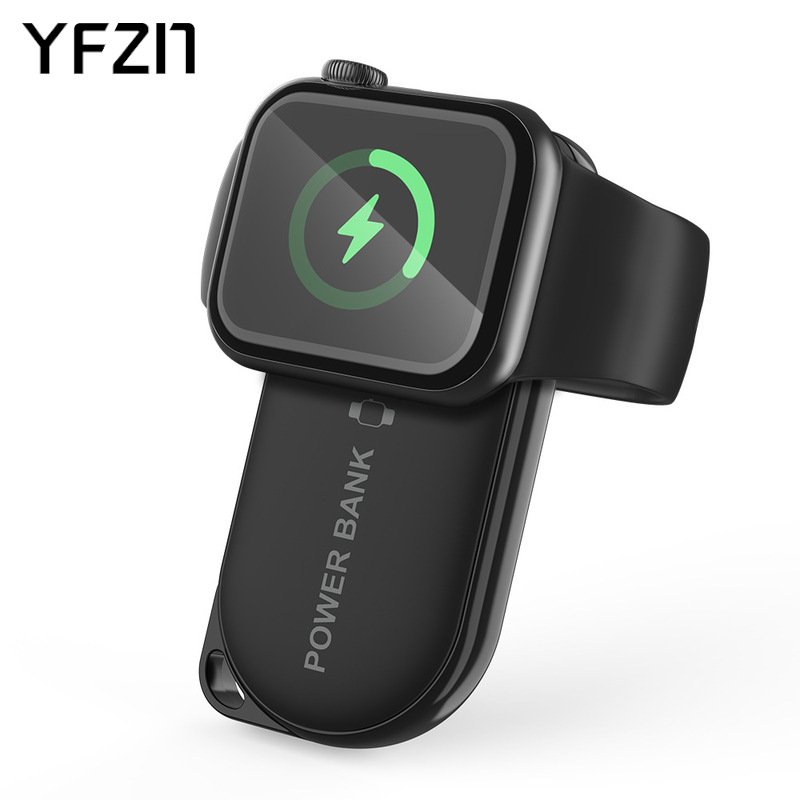 Compatible with Apple Watch KC wireless power bank 1200mAh mini iWatch 9/Ultra 2 charging bank