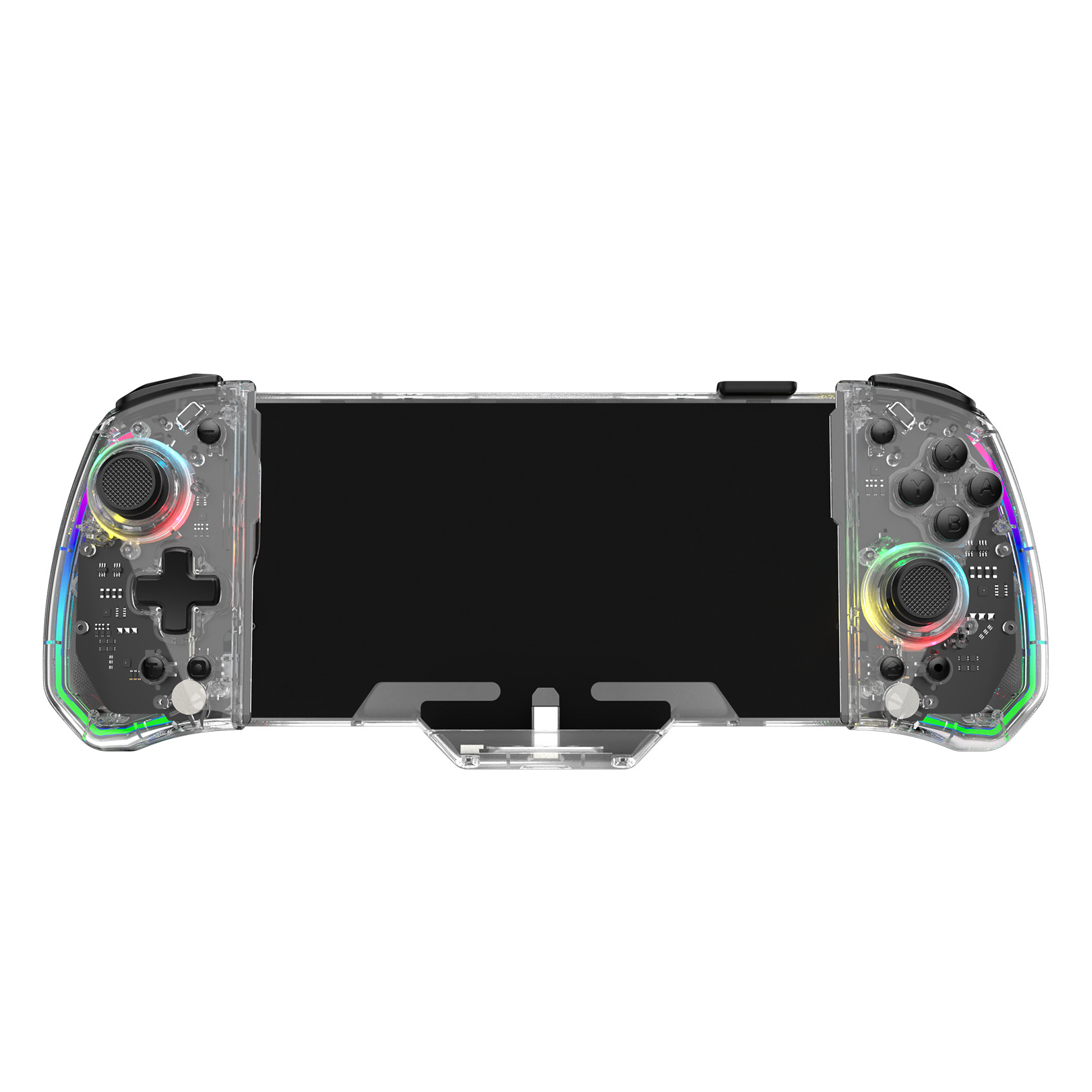 LinYuvo Lianyou switch plug-in game handle RGB light back button joystick left and right e-sports level back button