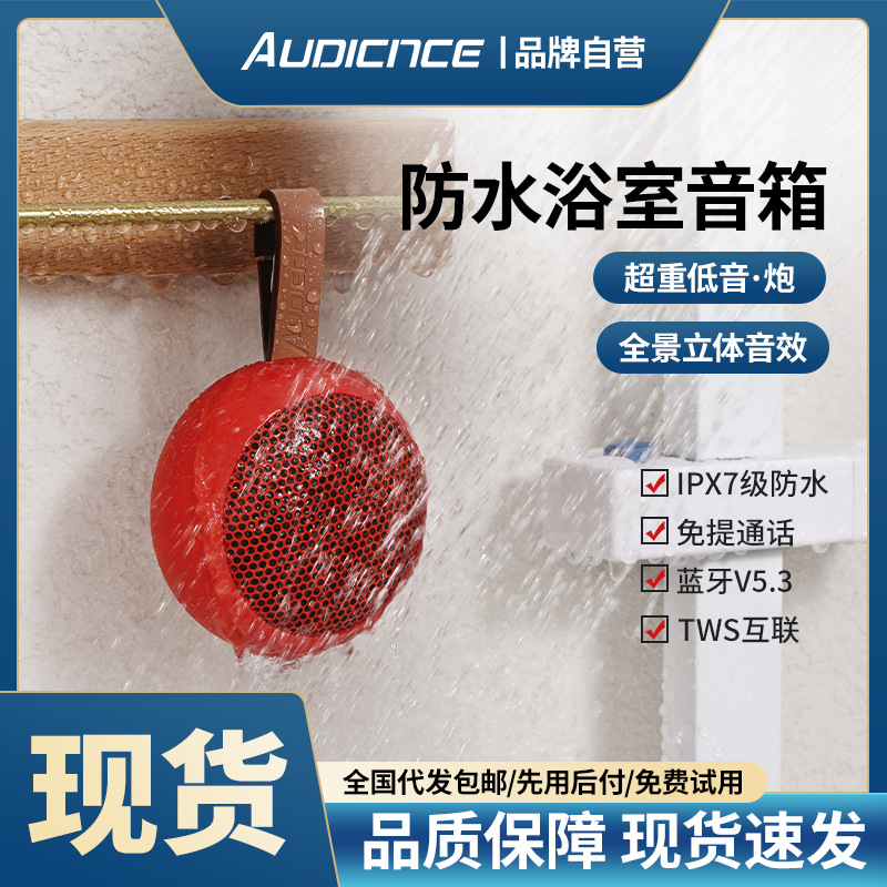 Audience New Bluetooth Speaker Portable Mini Bathroom Waterproof Wireless Computer Audio Outdoor Subwoofer