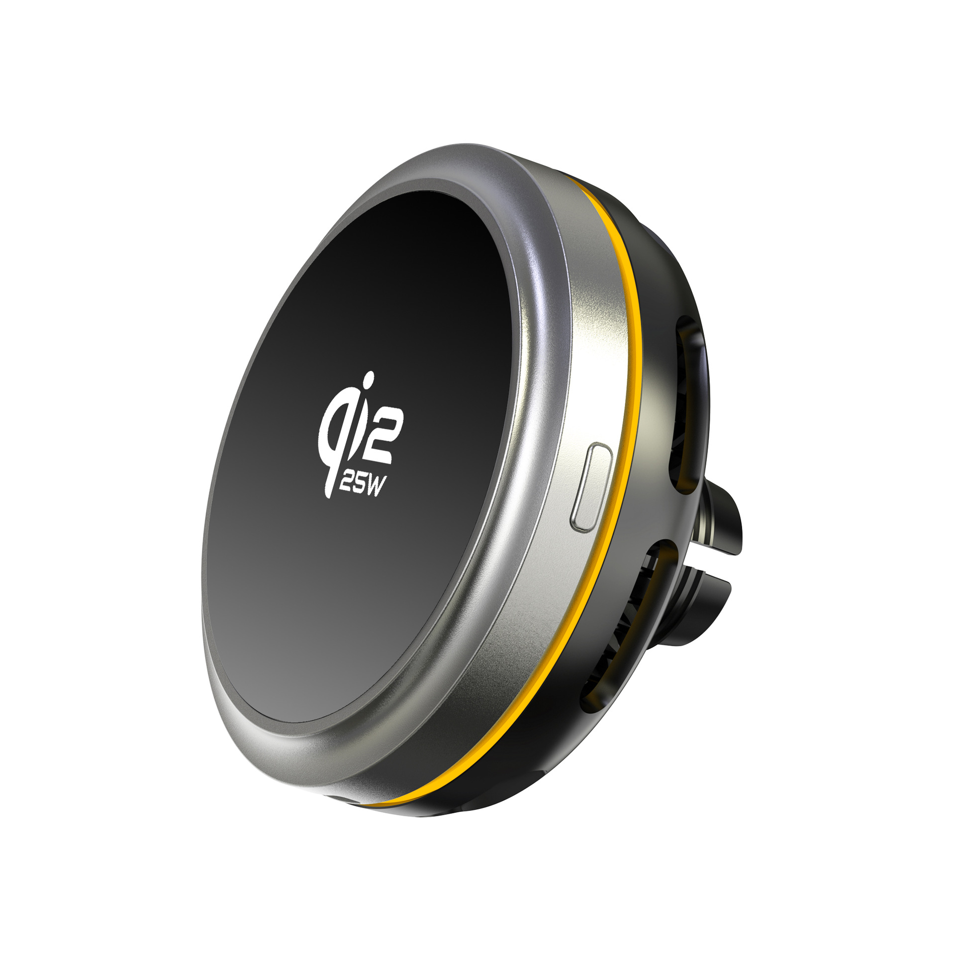 QI2.2 Magnetic Car Wireless Charger Semiconductor Cooler 25W Phone Holder KC Certified