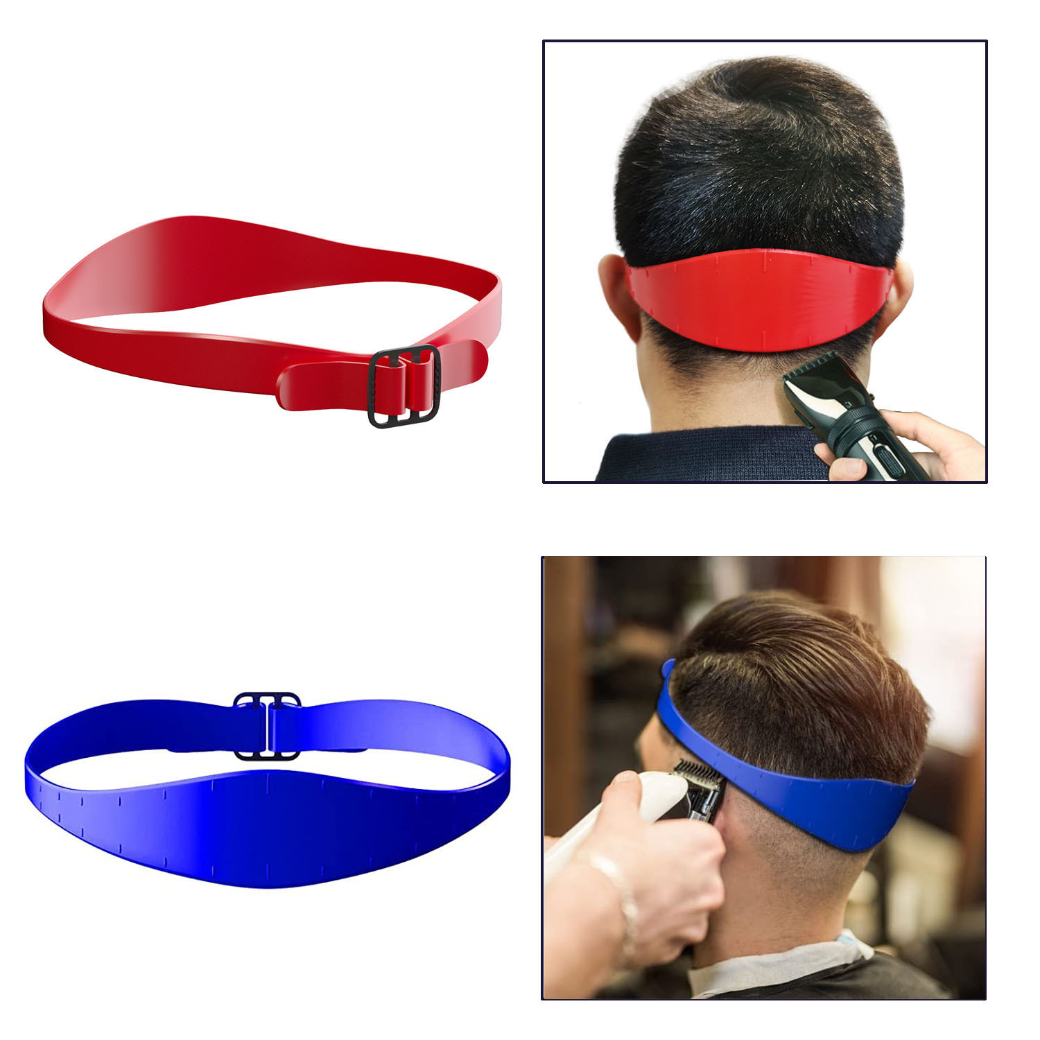 Upgraded Adjustable Size Silicone Haircut Cape Neck Hair Trimming Styling Tool Suitable for Adults and Children