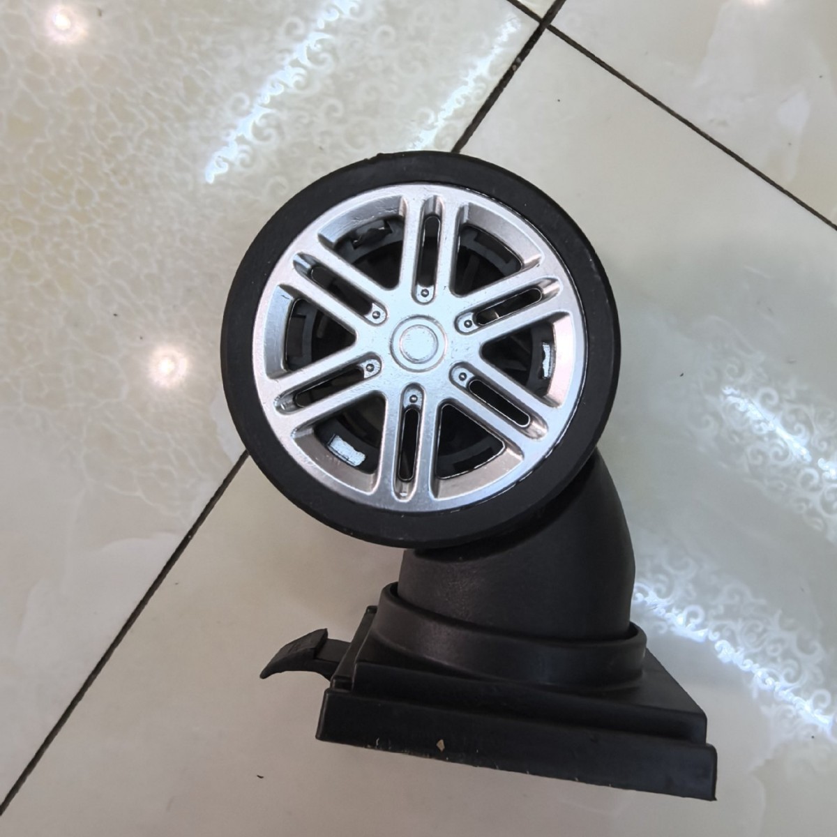 Universal wheel luggage accessories silent detachable universal double row wheels shock-absorbing brake