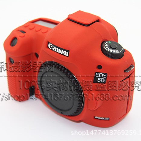 Silicone protective case for Canon 5D4/5D3/5DS/5DSR/6D/70D/80D/700D650D