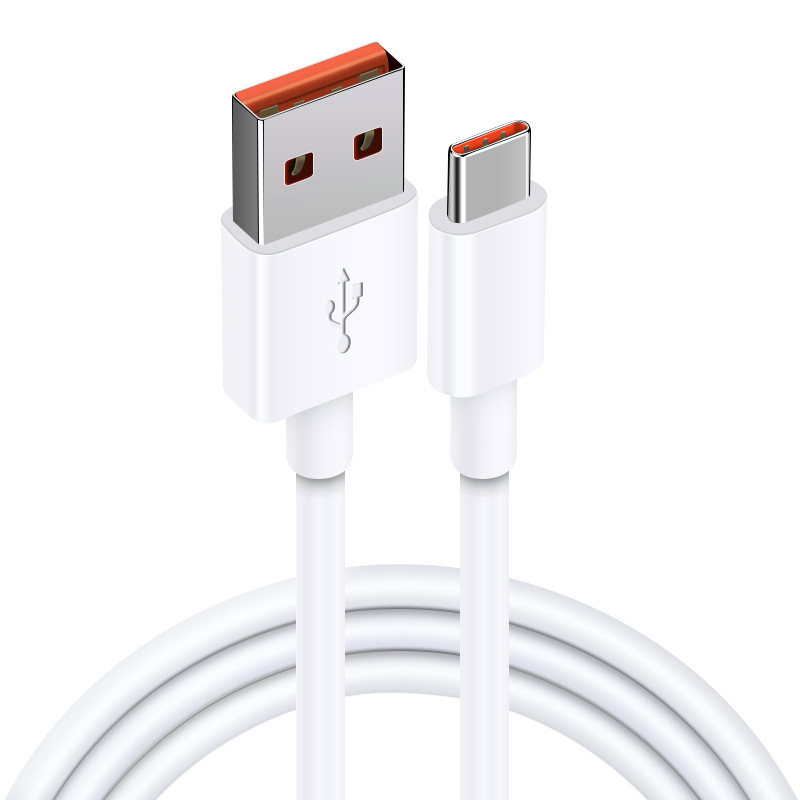 Type-C Data Cable 6A Fast Charging 5A Compatible with Huawei P30 Xiaomi Vivo Charger Cable TPYEC Honor 9X Super