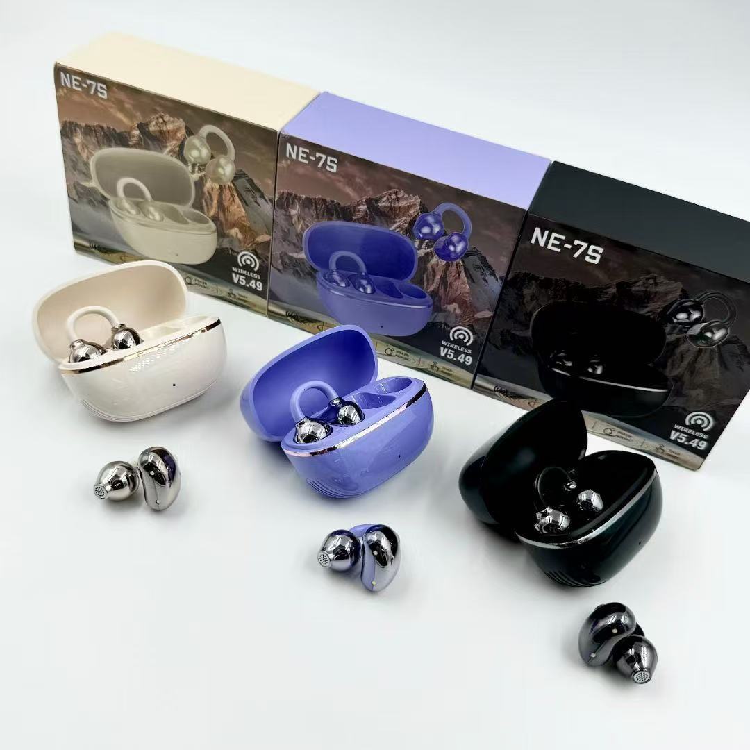 NE-7S Huaqiang North sports non-in-ear true wireless Bluetooth earphone new clip-on