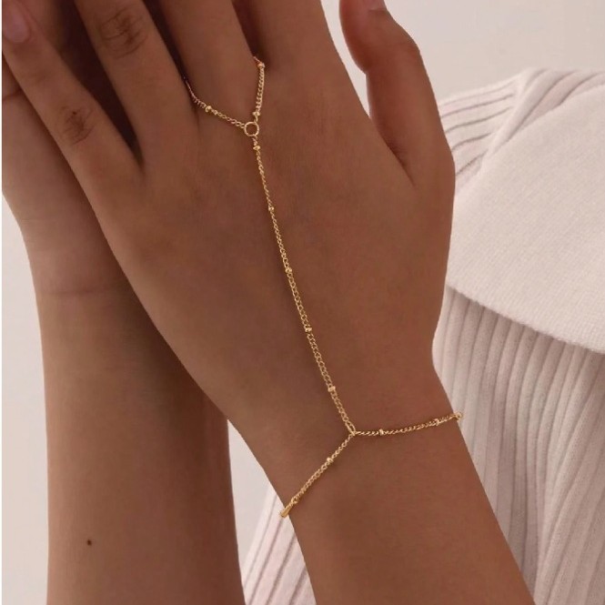 New Ring Bracelet Bracelet Y-Chain Geometric Bead Bracelet Wholesale
