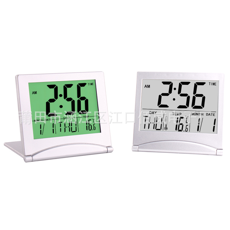 Clock Folding Clock Alarm Clock Perpetual Calendar Timer Weather Forecast Temperature Clock Electronic Clock