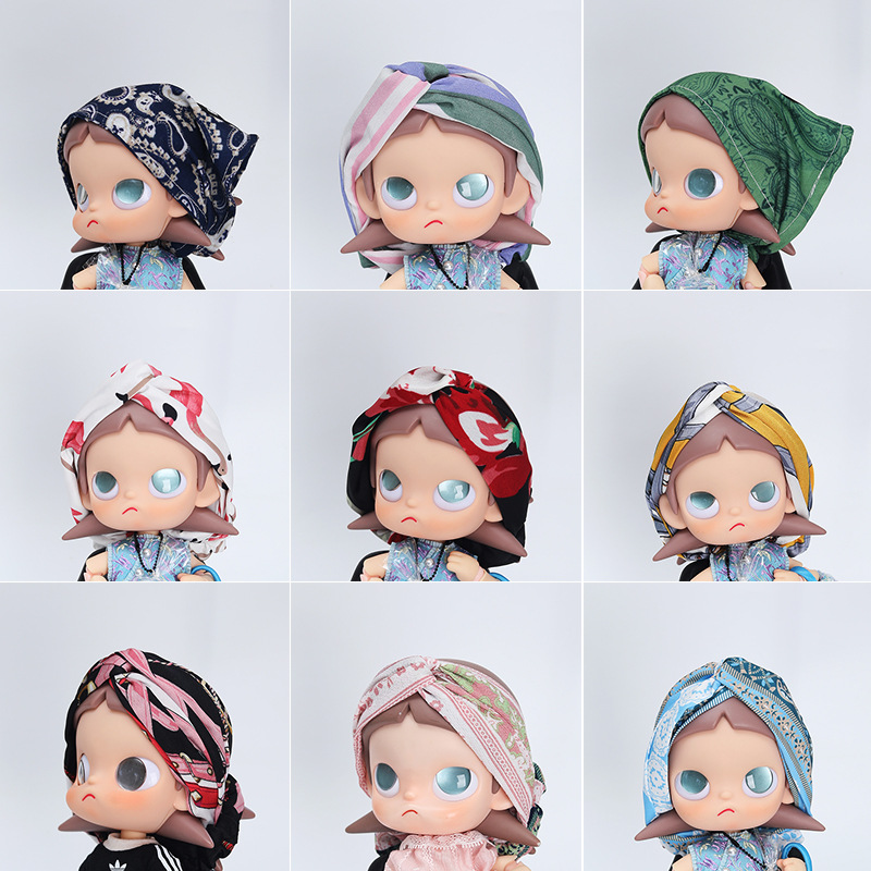 Hair Accessories Only zsiga Movable Figure Yearning Place bjd Doll Clothes Gazi Sister Clothes Accessories Wrap Headscarf