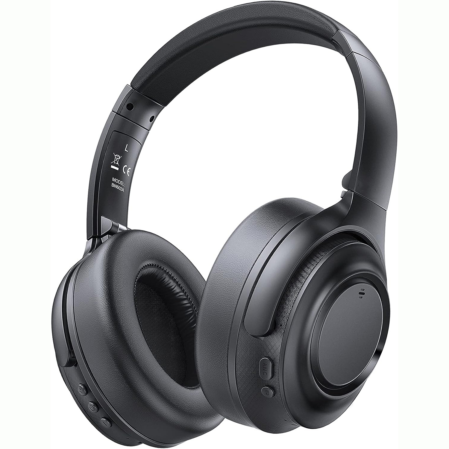 Huizhou-made over-ear dual-feed active noise-cancelling high-fidelity headset over-ear wireless Bluetooth earphones