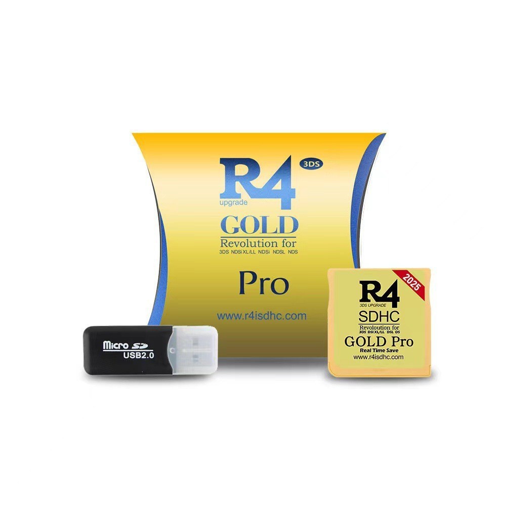 2025 Edition R4 SDHC Flash Card R4 Game Card R4i New Gold Card 3DS Flash Card