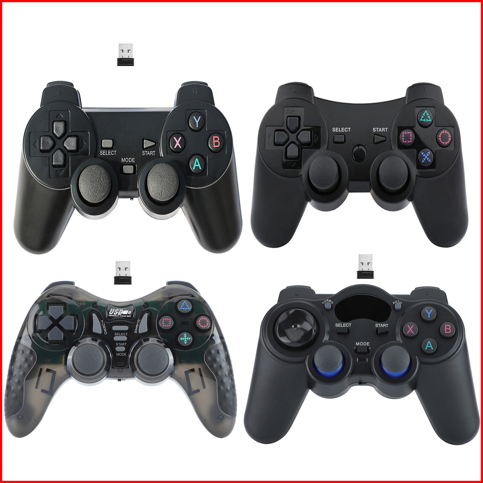 Smart TV smart car Tesla game console set-top box PC 360 computer wireless game controller steam