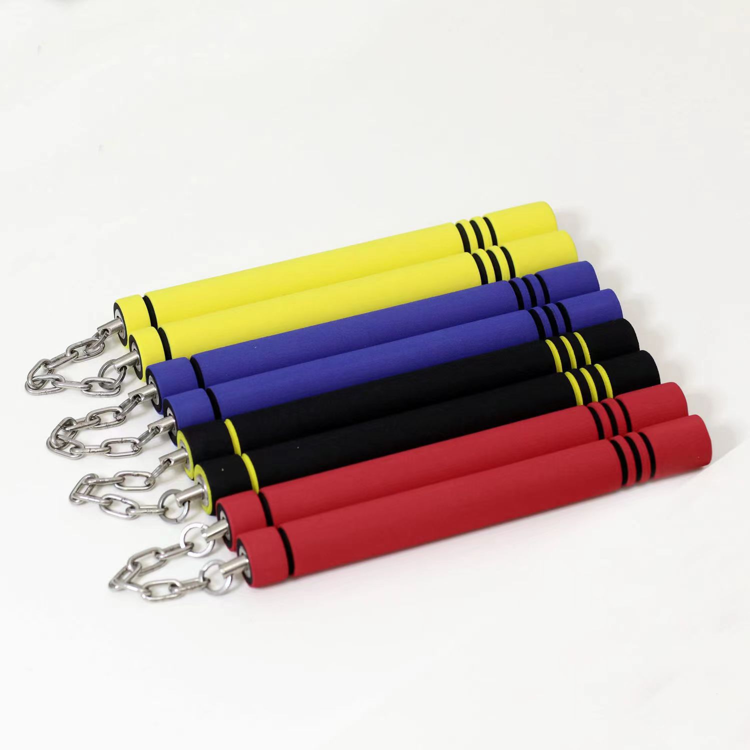 Nunchaku for Children Beginners, Teaching, Performance, Two-Section Stick, Practical Adult Stainless Steel Nunchucks