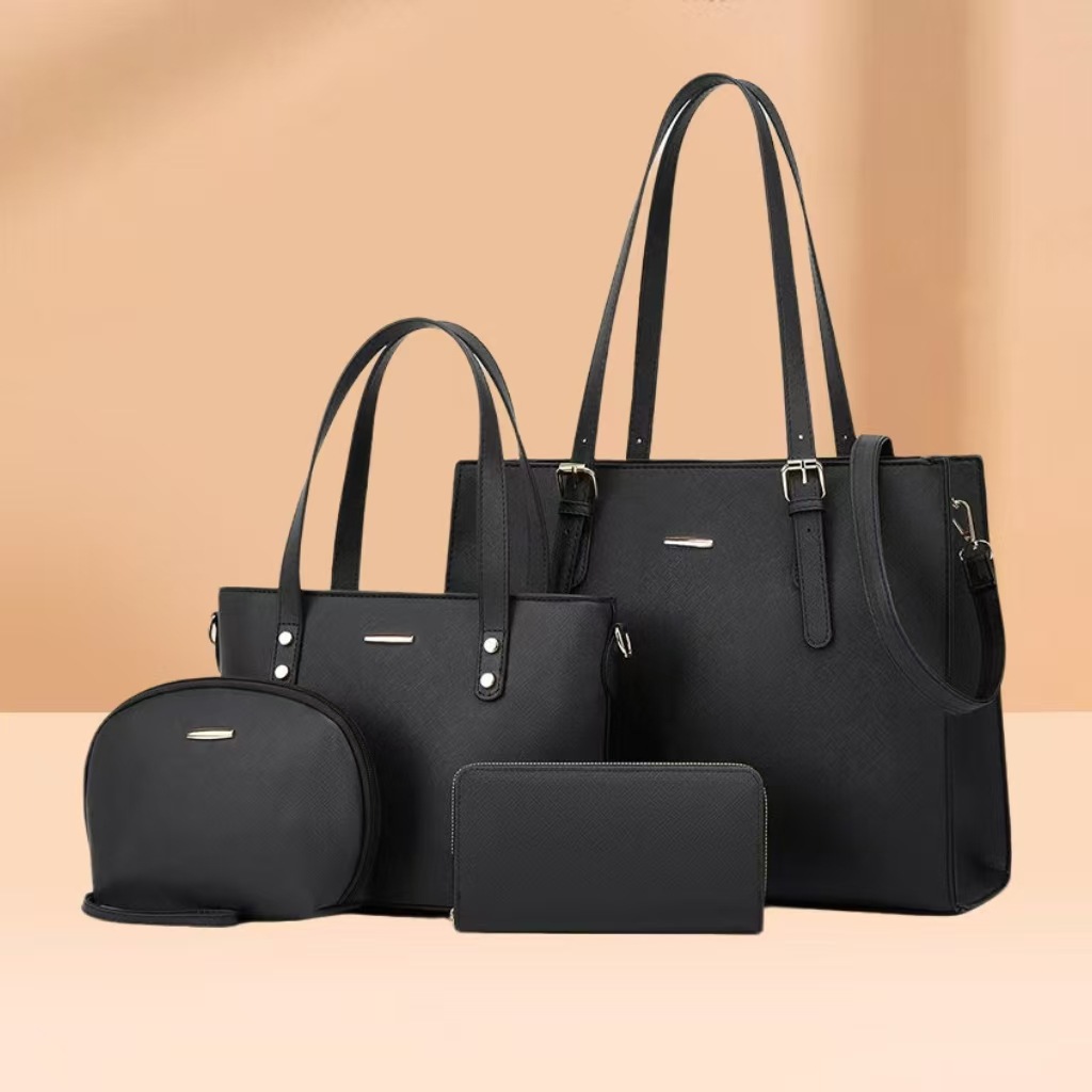 2026 new single shoulder mother-child set bag 4-piece set wind mother-child bag 4-piece set