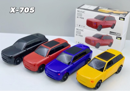 New X-705 Car Bluetooth Speaker Wireless Outdoor TWS Subwoofer Desktop Portable Decoration Gift