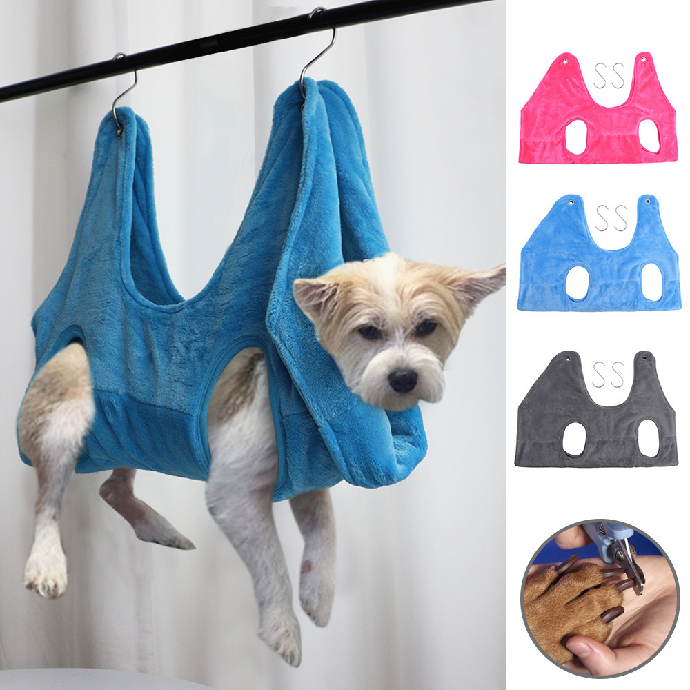 Dog Cat Hammock Cat Hammock Pet Nail Trimming Medium Small Cat Dog Thickened Pet Grooming Hammock