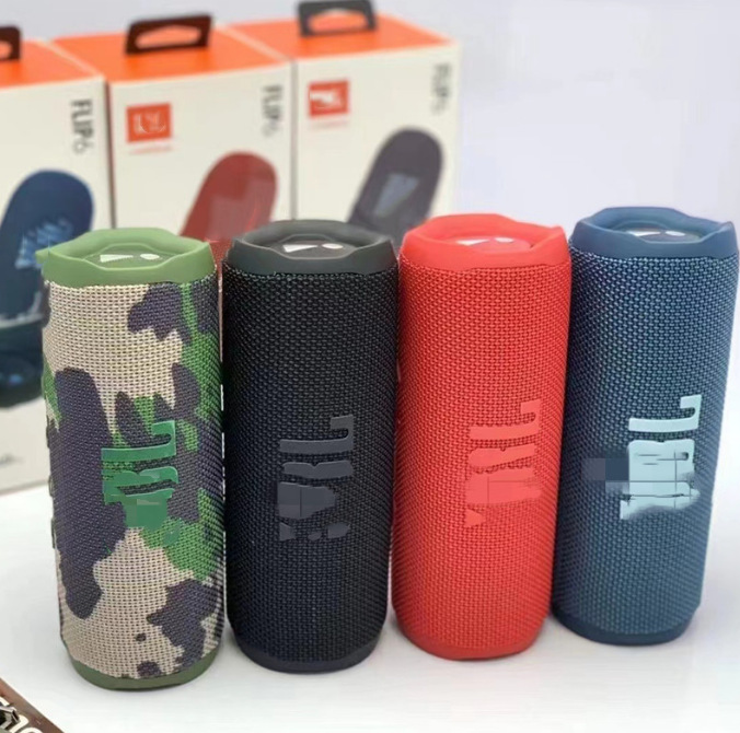 New JB flip6 speaker Kaleidoscope 6th generation wireless Bluetooth outdoor portable G02 gold brick speaker