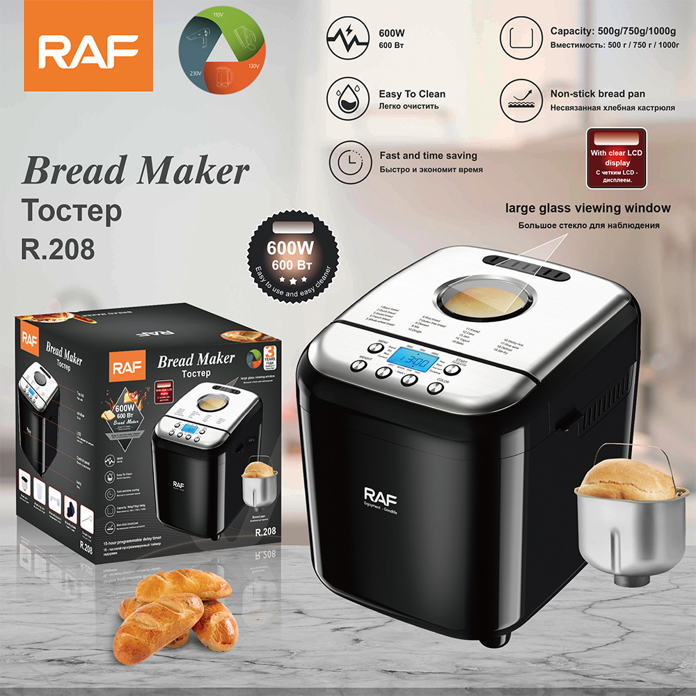 Bread Machine European Standard Multi-functional Fermentation Steamed Bun Smart Automatic Dough Machine Toaster Baking Cake Machine