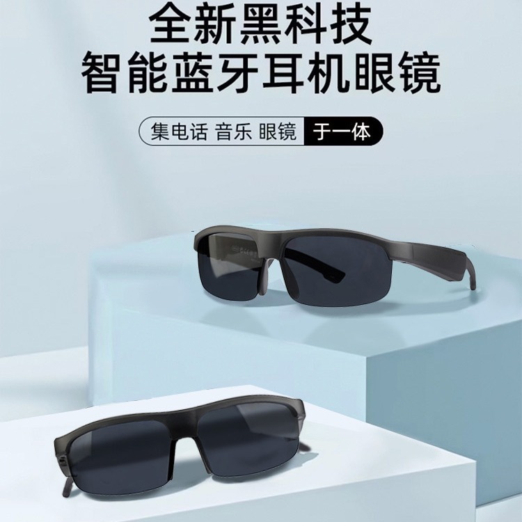 M6PRO Smart Translation Bluetooth Glasses Bluetooth Glasses Headset Sunglasses Anti Glare Sunglasses