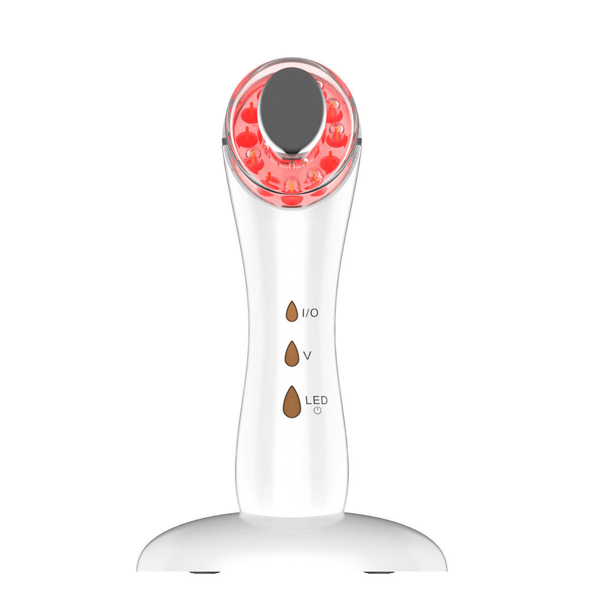 Multifunctional Ultrasonic Ion Import Instrument Vibration Export Photon Skin Rejuvenation Massage Electronic Beauty Instrument Anti-Aging