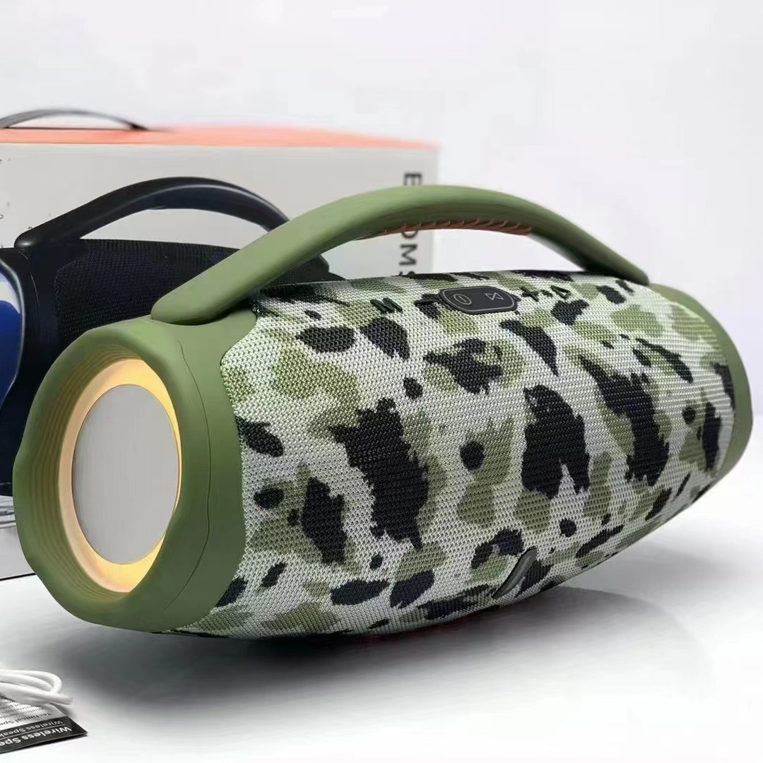 LED Big War God 3 Wireless Bluetooth Speaker Outdoor Camping Sports Bluetooth Speaker Portable Big War Drum 3rd Gen Speaker