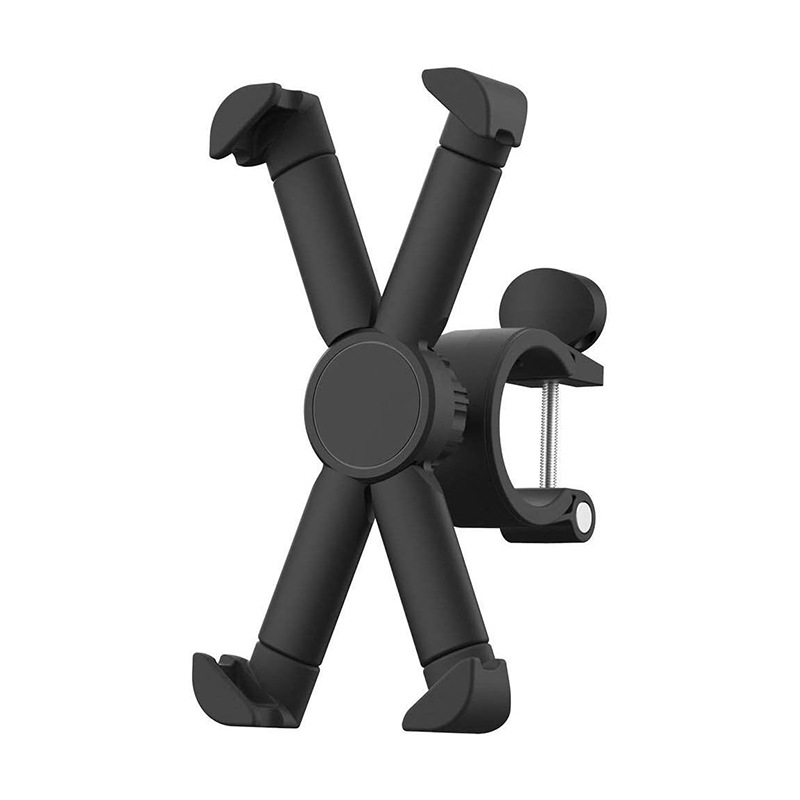 Motorcycle phone navigation mount 360-degree rotating electric bike phone mount plastic bicycle phone mount