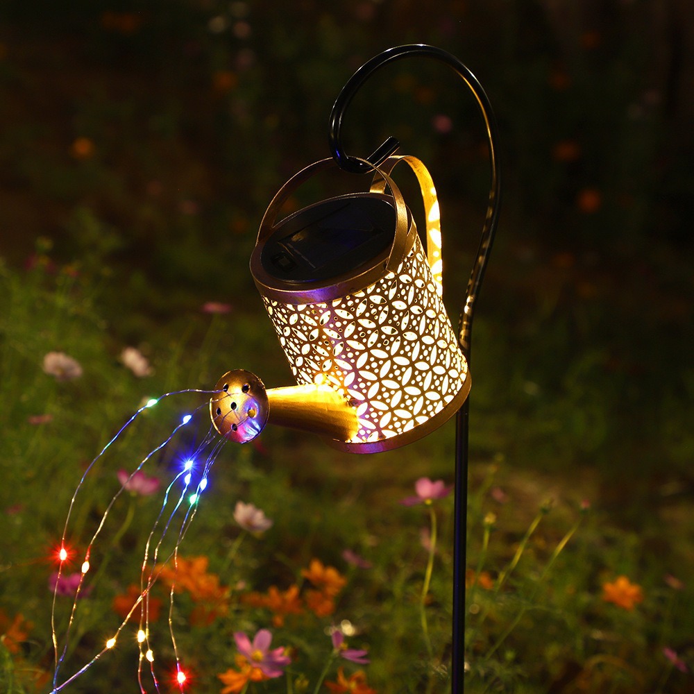 Solar Kettle Light Shepherd Hook Ground Insert Outdoor Waterproof Courtyard Landscape Light Garden Courtyard Decoration