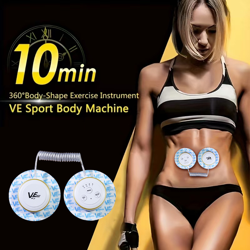 EMS microcurrent slimming machine electrode massage patch fat loss new VE sports body shaper lazy slimming machine