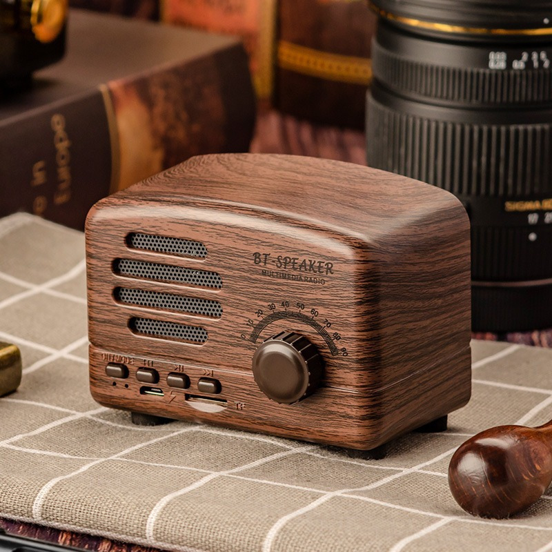 Mini Wireless Speaker Subwoofer Gift Outdoor Portable Radio Card Bluetooth Speaker
