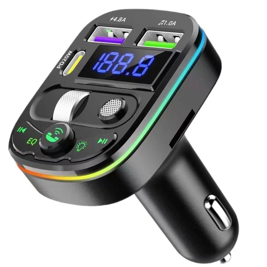 Q28 Car Bluetooth Receiver MP3 Player Multi-function Lossless Sound Quality Cigarette Lighter Converter Car Charger
