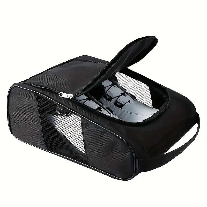 Golf Shoe Bag Sports Shoe Bag Men's Women's Breathable Mesh Shoe Bag Travel Storage Organizer Bag