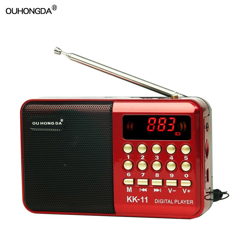 K11 elderly mini radio MP3 multi-function card radio portable radio