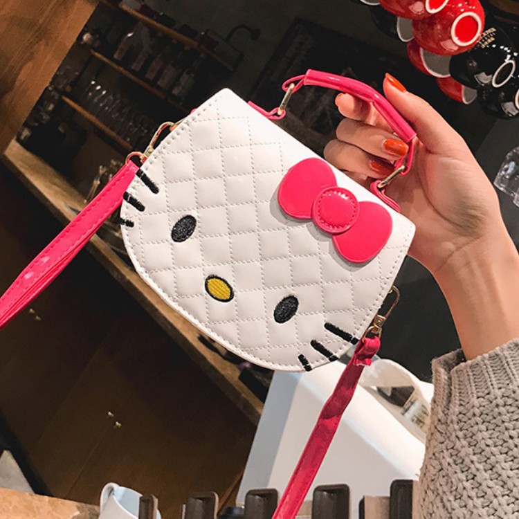 2026 New Cute Kelly Bag Single Shoulder Bag Cat Crossbody Bag Casual Crossbody Bag