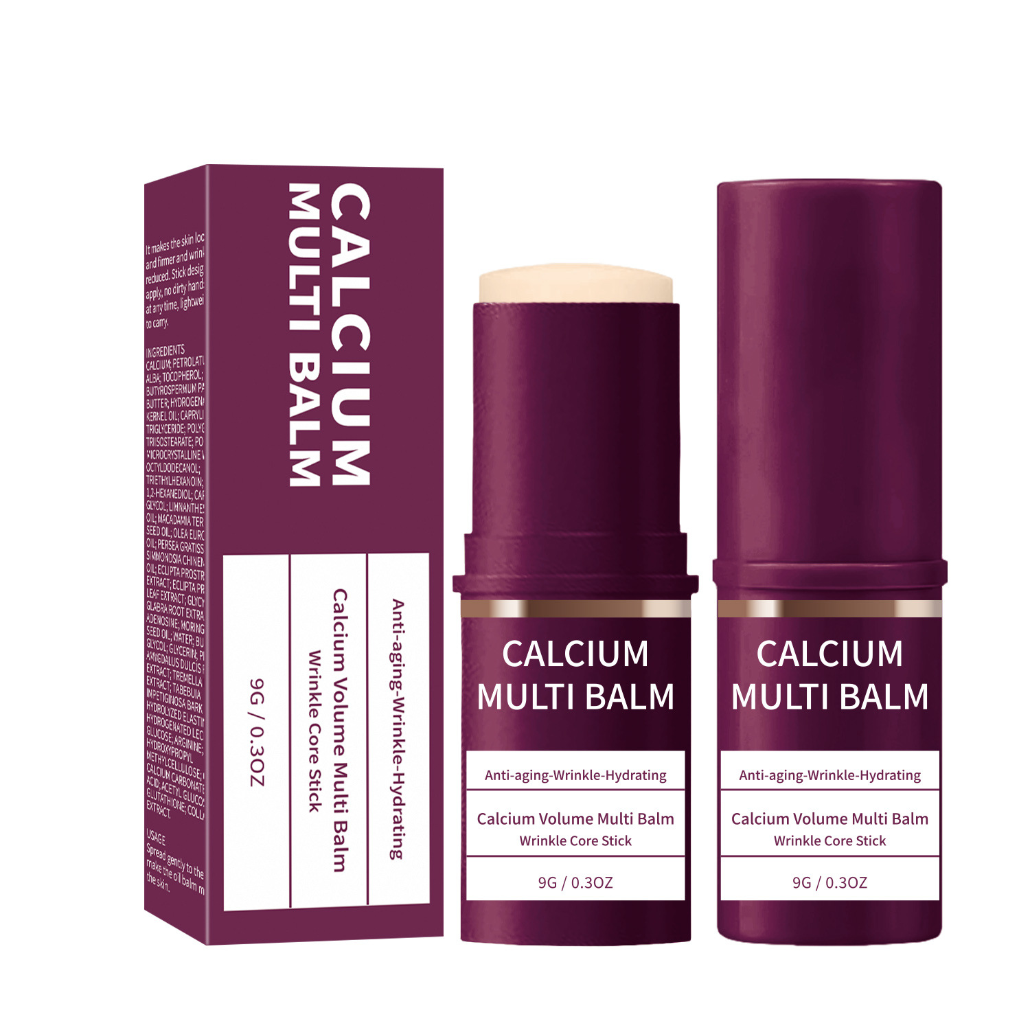 Balm Lip Balm Stick Collagen Moisturizing Stick Hydrate Skin Eye Neck Face