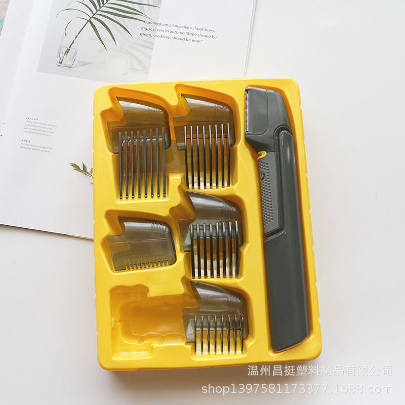 Men's electric hair trimmer, home use, portable and retractable, also for shaving