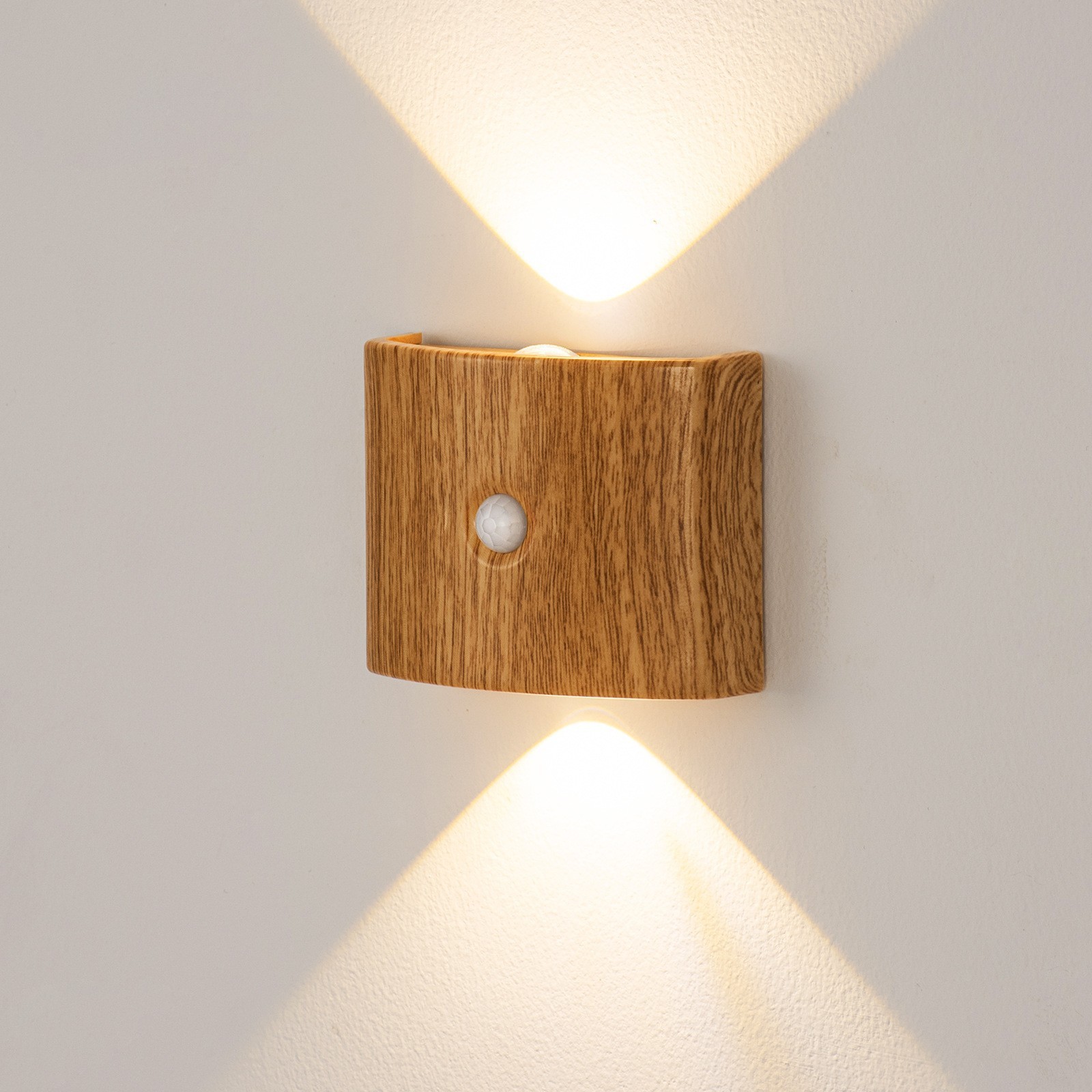 New No Wiring Magnetic Human Body Induction Wall Light Charging Bedroom Bedside Reading Light Atmosphere Light