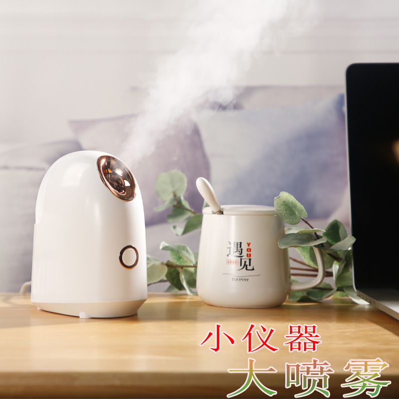 New facial steamer spray hydrating device face steamer hot spray machine beauty device home use humidifier facial steaming device