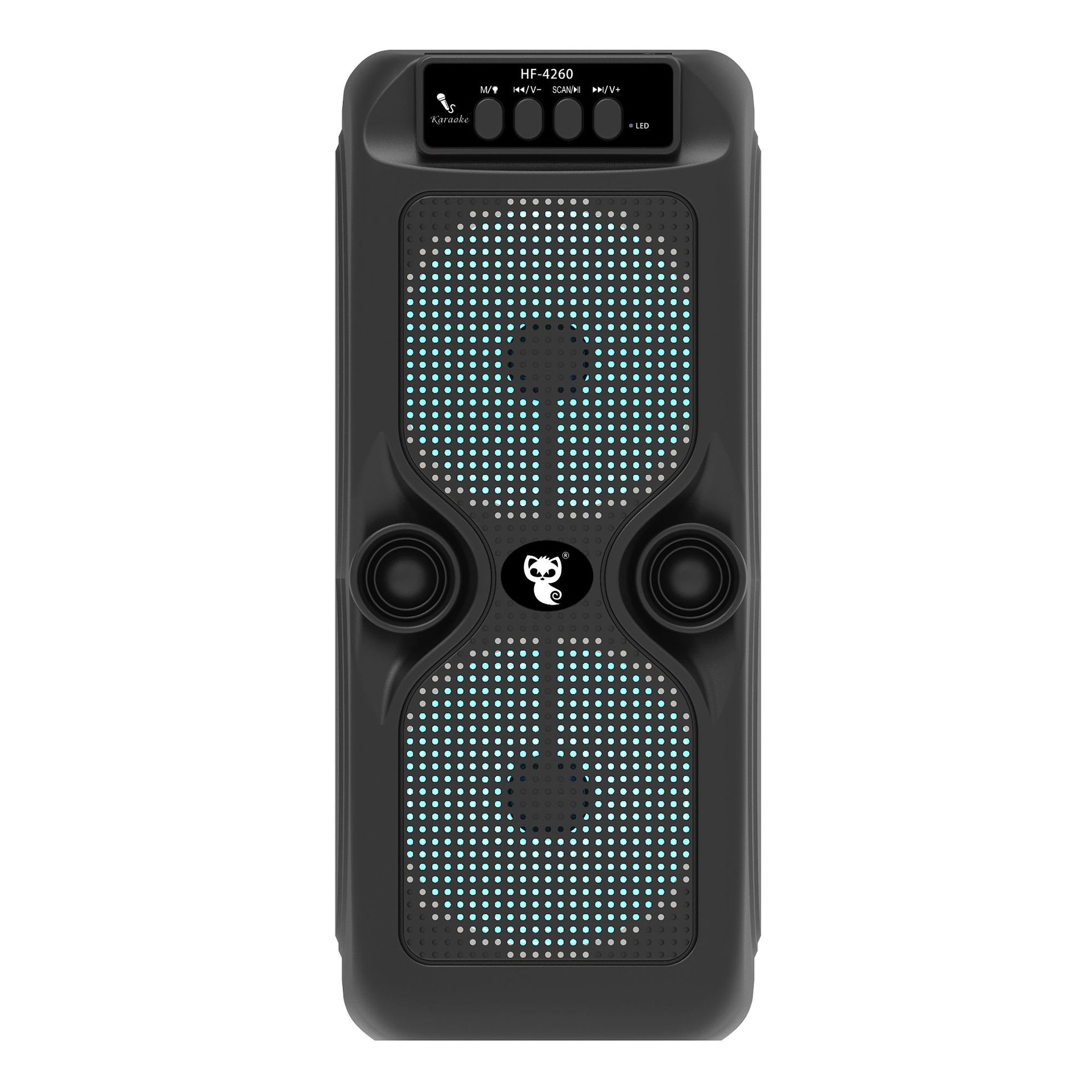 Portable square dance morning exercise colorful light outdoor home desktop loud volume Bluetooth speaker