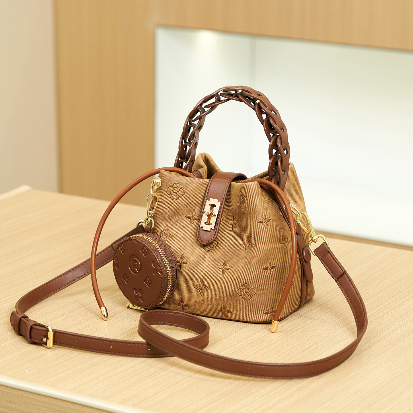 Women's bag 2026 new bucket bag mini small bag women's bags crossbody phone bag
