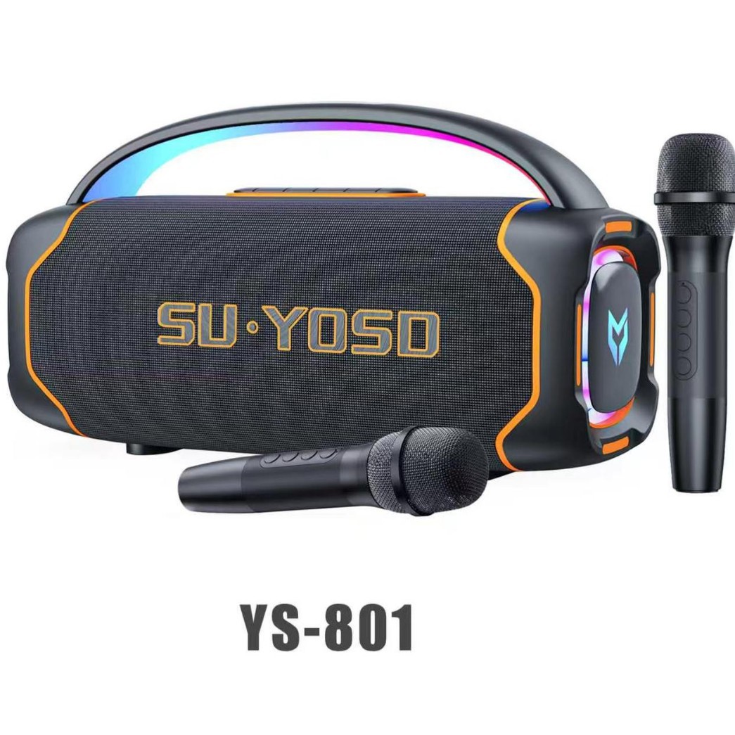 YS801 New Bluetooth Speaker Subwoofer Outdoor High Volume Home Bluetooth Speaker