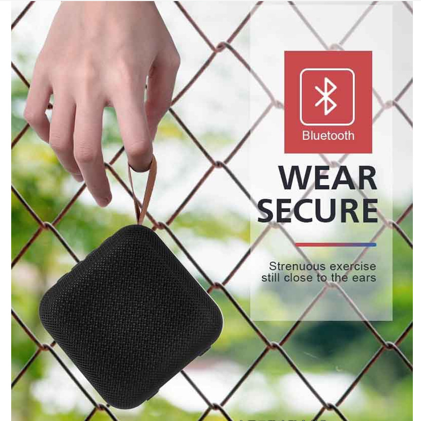 New T5 Bluetooth Speaker Outdoor Wireless Heavy Bass Mini Small Audio Gift Portable Card U Disk Play