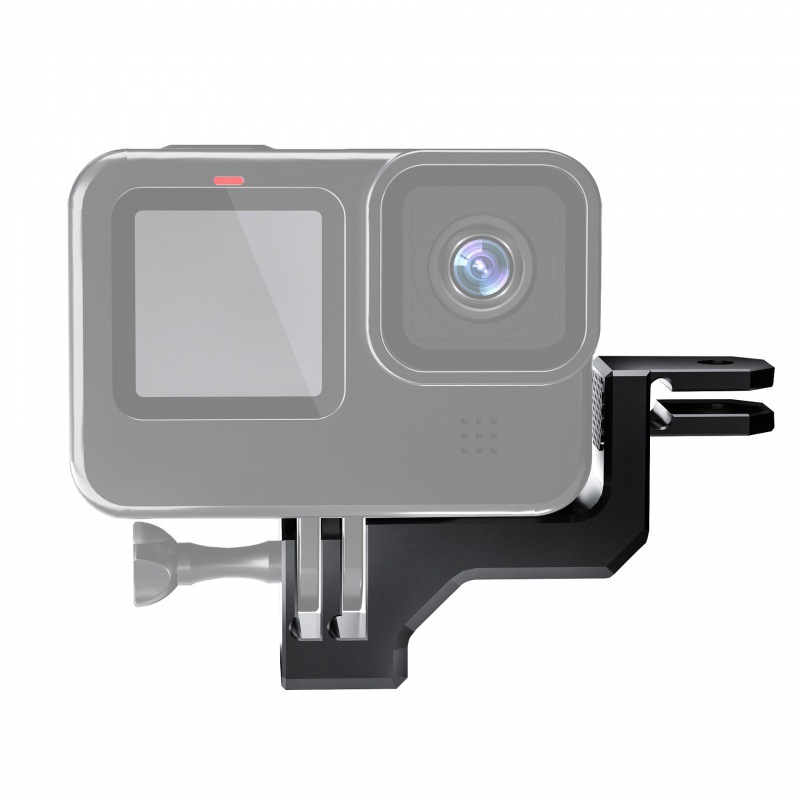 Vertical Shooting Bracket Adapter for GoPro9/10/11/12 Aluminum Alloy Action Camera Tripod Conversion Mount