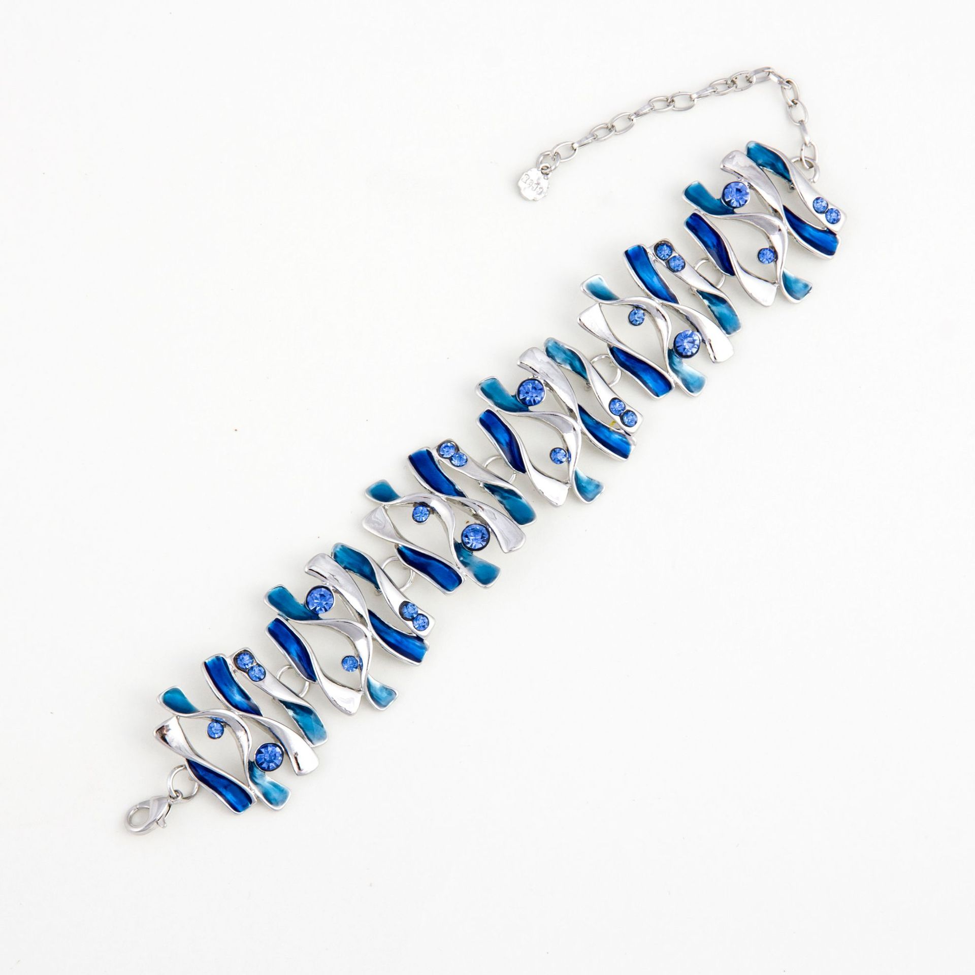 B606 Accessories Mixed Batch Blue Oil Drop Chain Bracelet