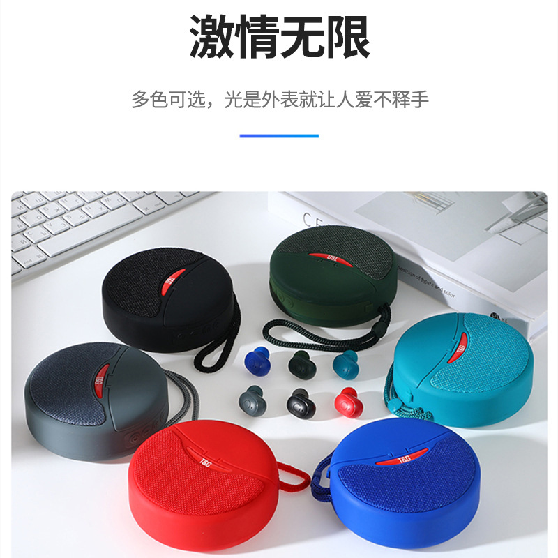 Newly Launched TG808 Headphone Bluetooth Audio In-Ear TWS Earphone Speaker Card Wireless Audio