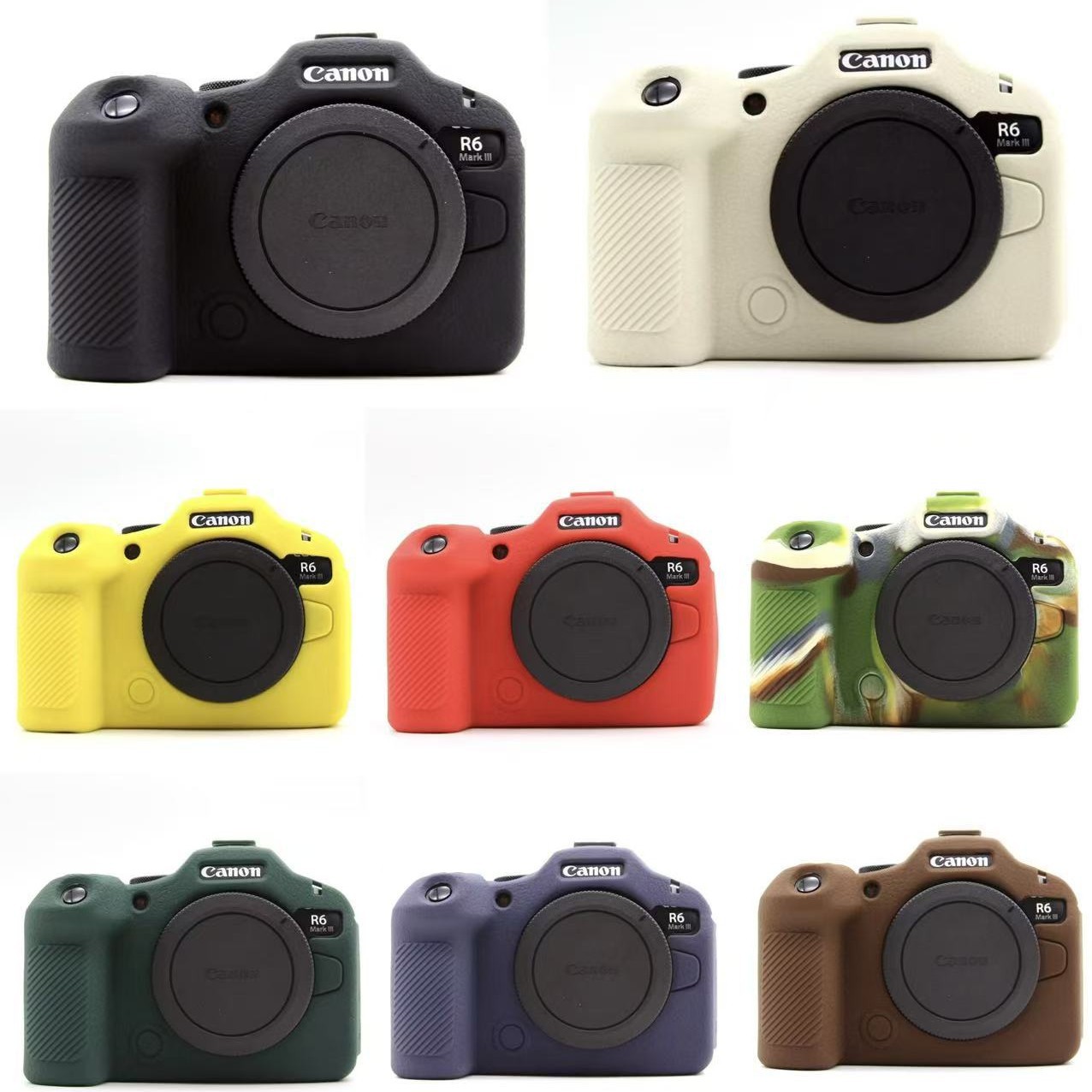 Silicone case for Canon EOS R6 Mark III mirrorless camera EOS R6III dedicated silicone case camera bag